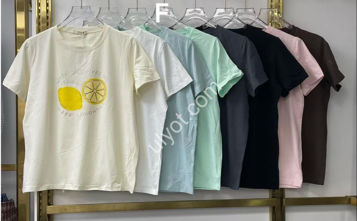 ФУТБОЛКА (ONE SIZE 55-56) МІКС LT5668