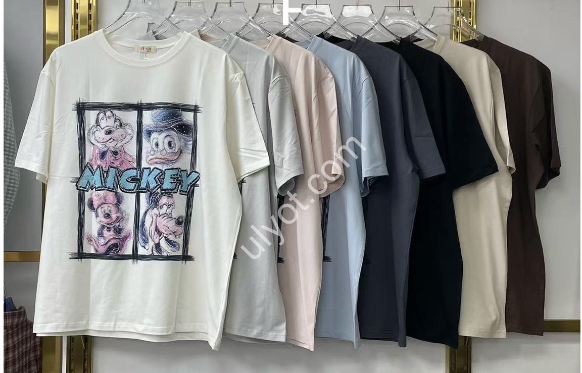 ФУТБОЛКА (ONE SIZE 60-62) МІКС LT6232