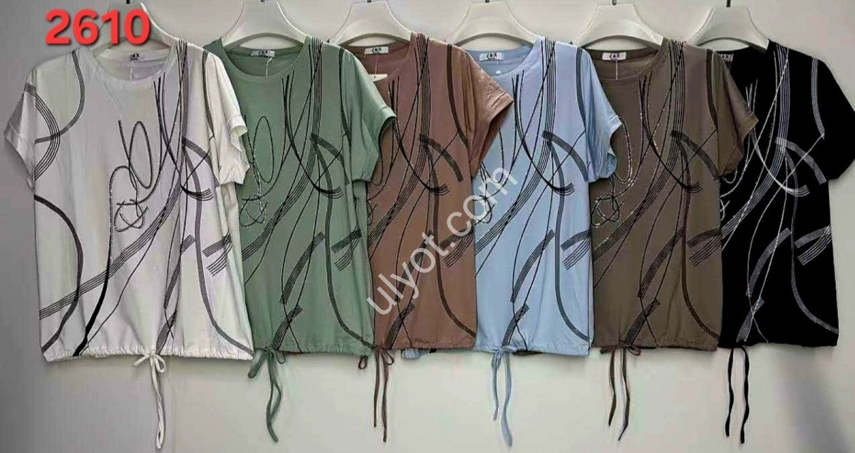 ФУТБОЛКА (ONESIZE 50-56) МИКС 2610