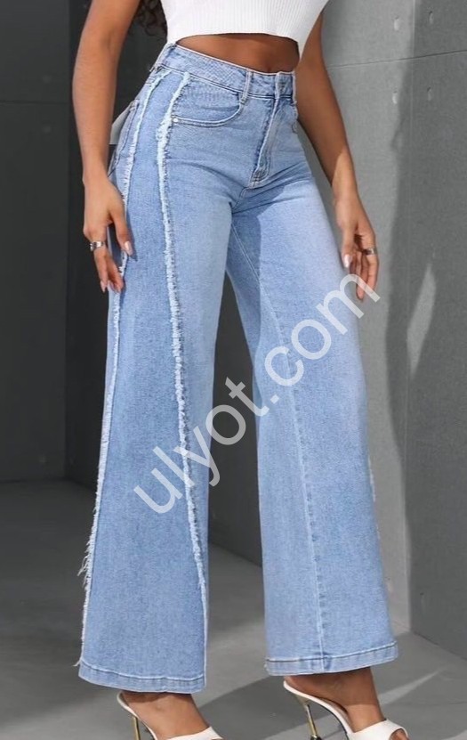 ДЖИНСЫ M.SARA (XS-XL) ГОЛУБОЙ 3876