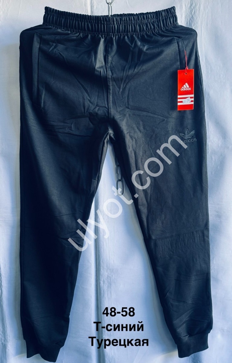 СПОРТ.ШТАНИ A01 (48-58) МАНЖЕТ Т.СИНІЙ