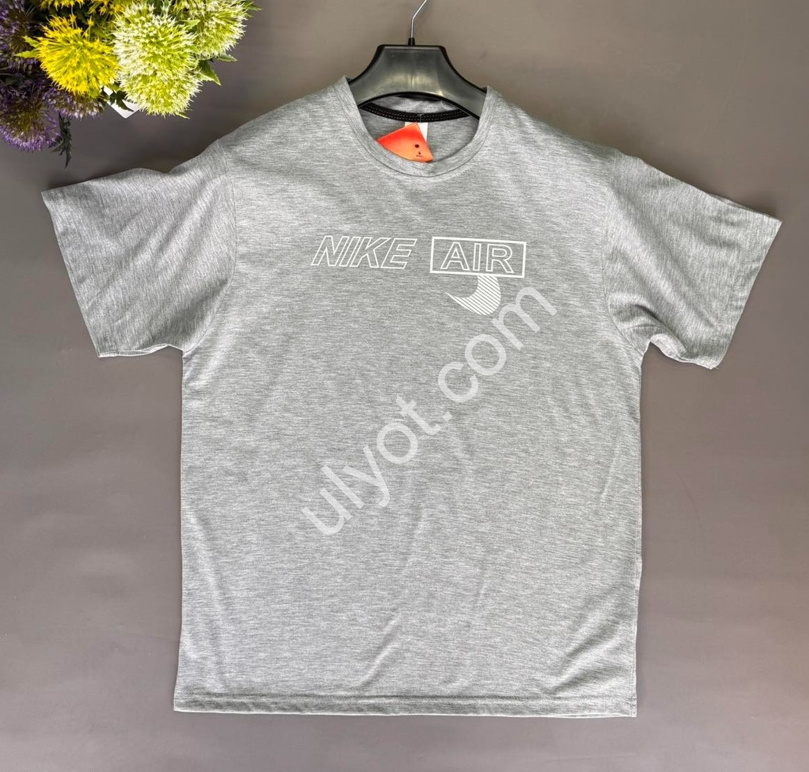 ФУТБОЛКА N02 (S-2XL) СІРИЙ