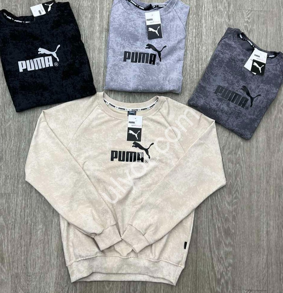 СВИТШОТ P15 (M-3XL) ЧЕРНЫЙ 