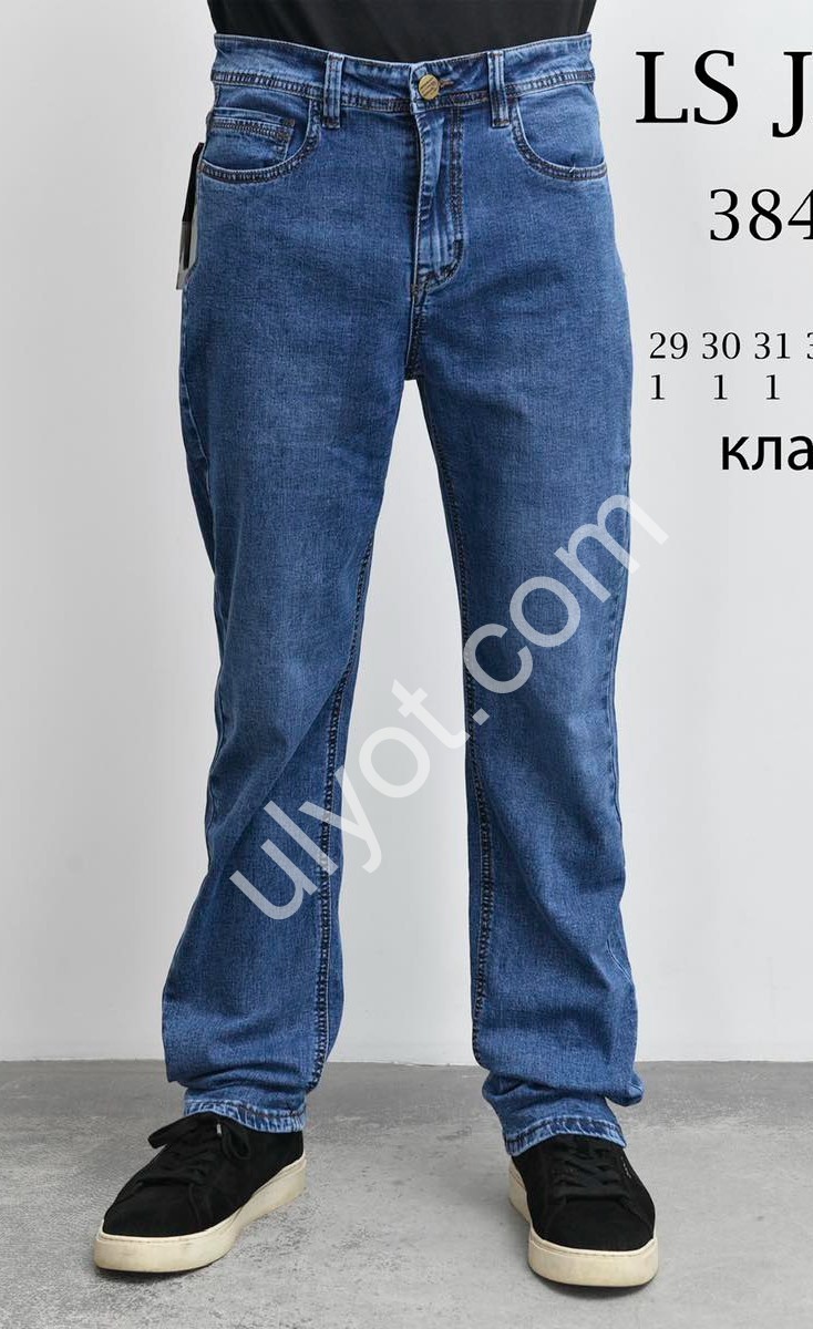 ДЖИНСИ LS JEANS (29-38) Т.СИНІЙ 384