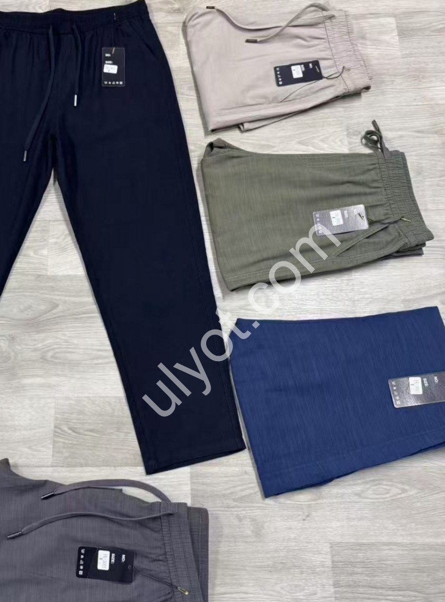 ШТАНЫ (М-3XL) ПРЯМОЙ ХАКИ FK3001