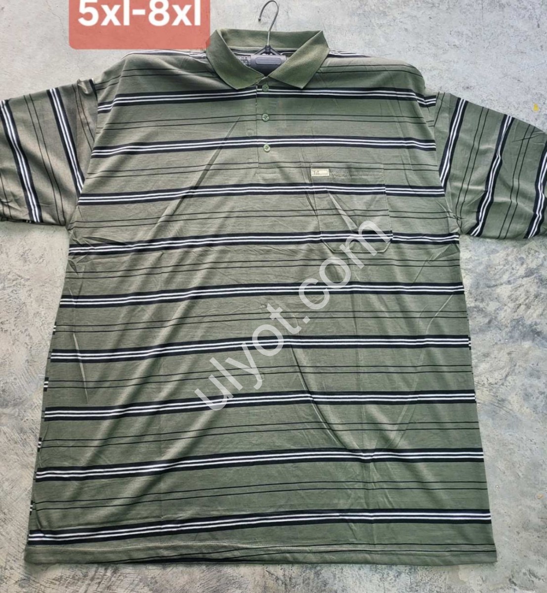 ФУТБОЛКА (5XL-8XL) СІРИЙ T2