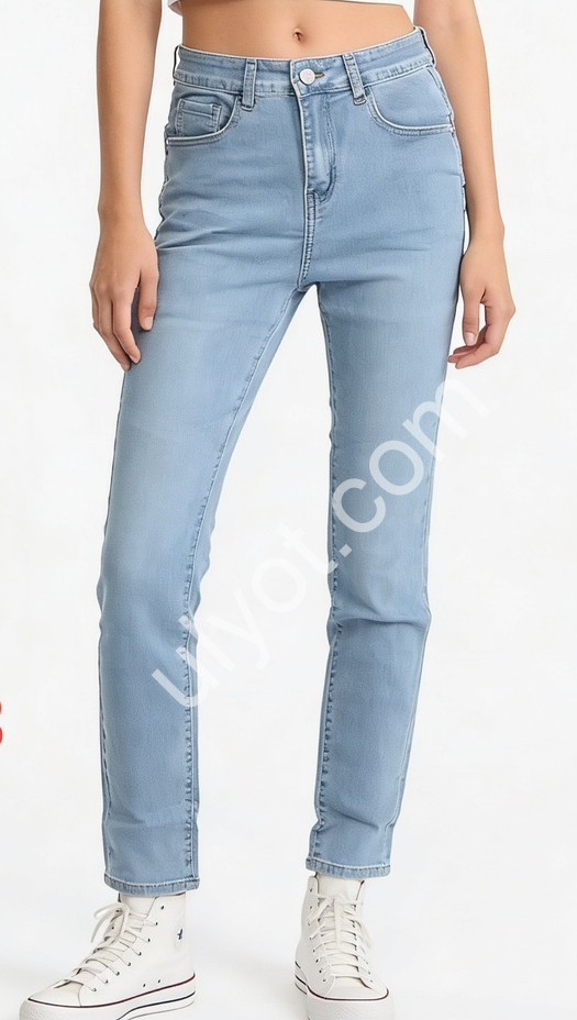 ДЖИНСЫ PRETTY BABY (28-33) ГОЛУБОЙ 145