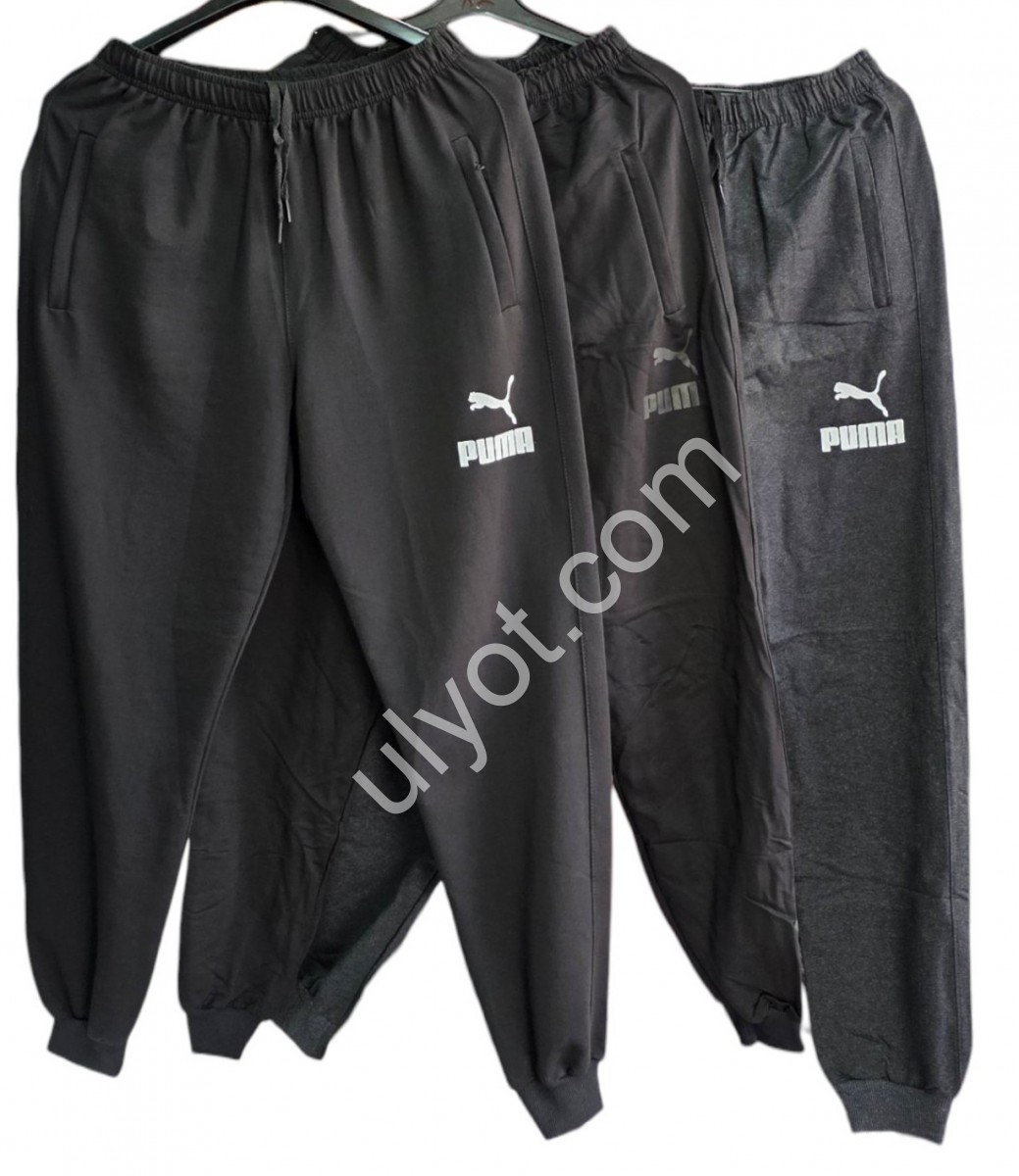 СПОРТ. ШТАНЫ P15 (46-54) МАНЖЕТ СЕРЫЙ 