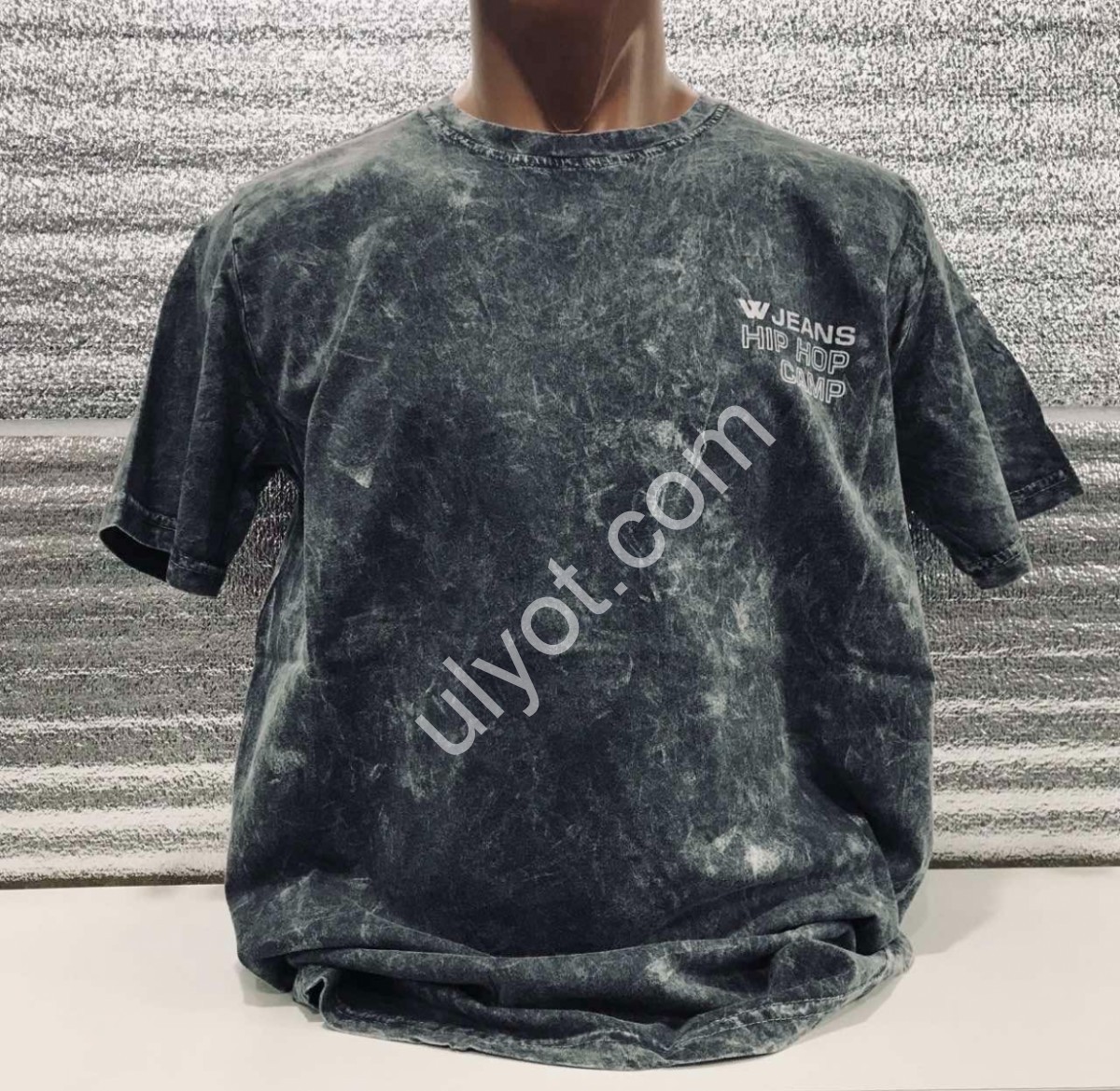 ФУТБОЛКА STRONGMAN (M-2XL) JEANS ГРАФИТ 