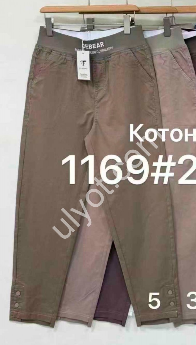 БРЮКИ (28-33) КОРИЧНЕВЫЙ 1169-5