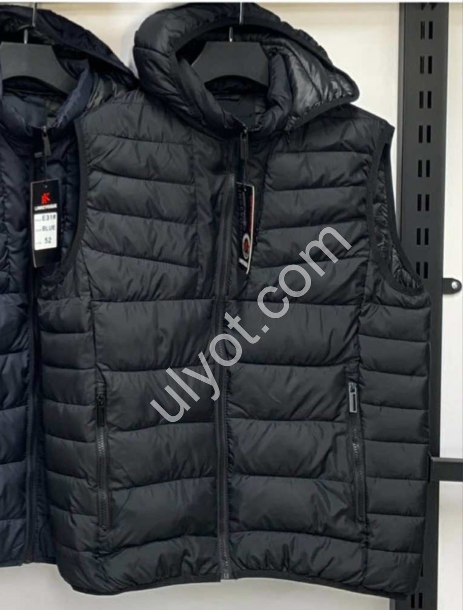 ЖИЛЕТКА LINKEVOGUE (48-56) ЧОРНИЙ E31