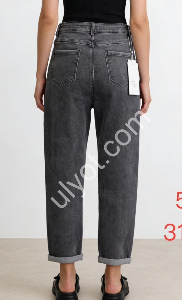 ДЖИНСЫ NEW JEANS (31-38) ГРАФИТ 537