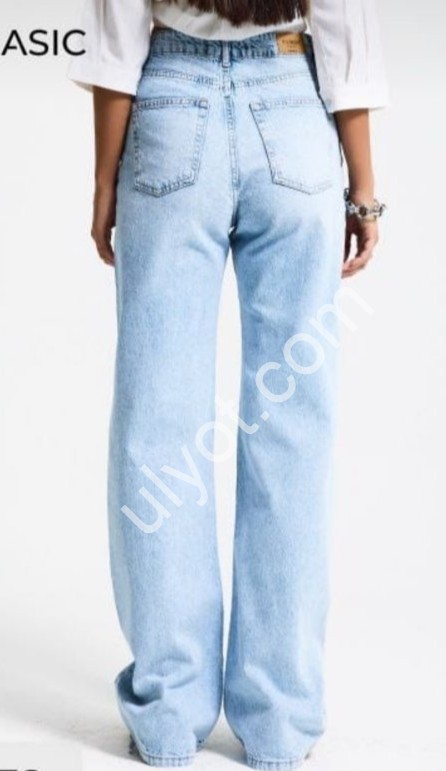 ДЖИНСЫ IT'S BASIC (34-42) ГОЛУБОЙ 2478/4s6/3