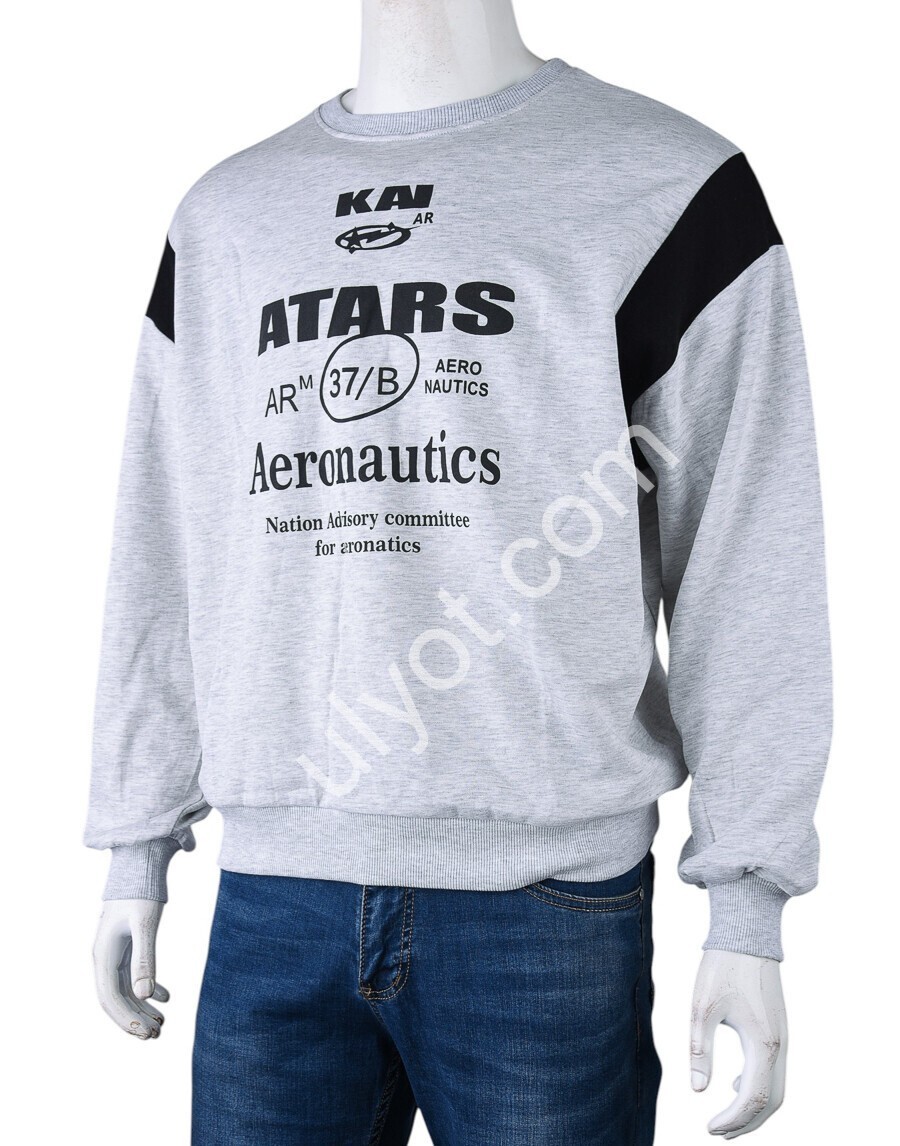 БАТНИК (ONE SIZE) СЕРЫЙ 4340-2