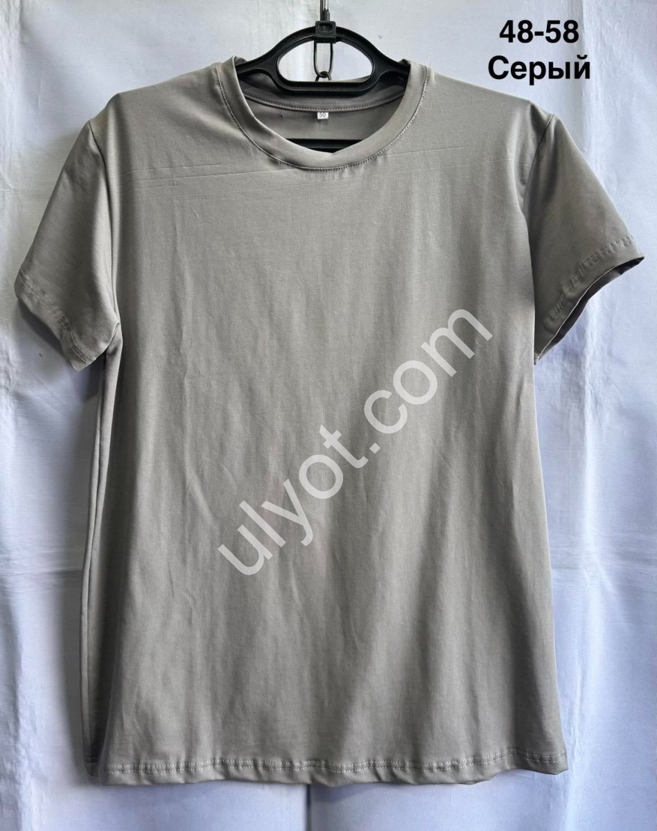 ФУТБОЛКА (48-56) СІРИЙ