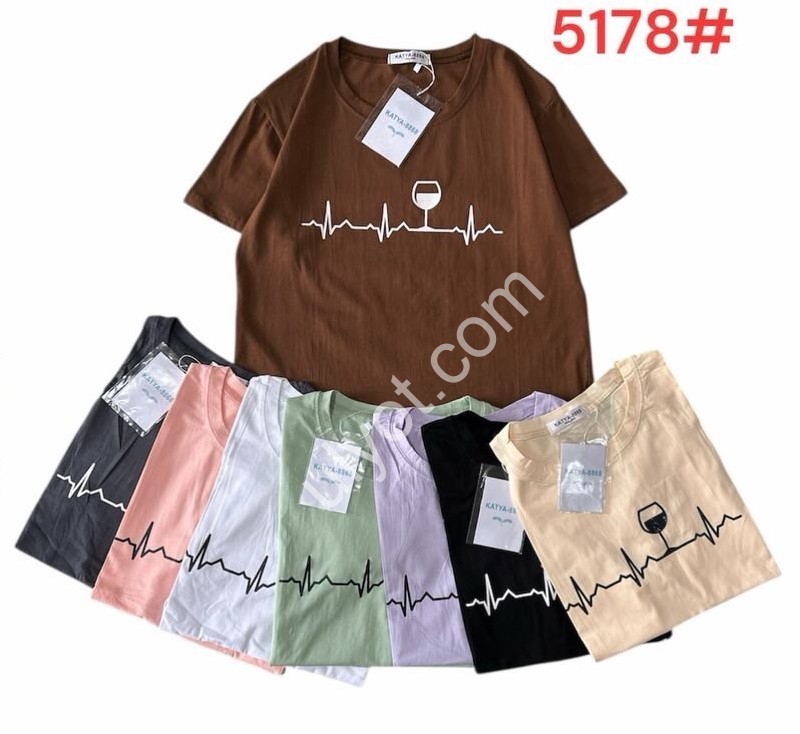 ФУТБОЛКА (ONESIZE 44-48) МІКС 5178