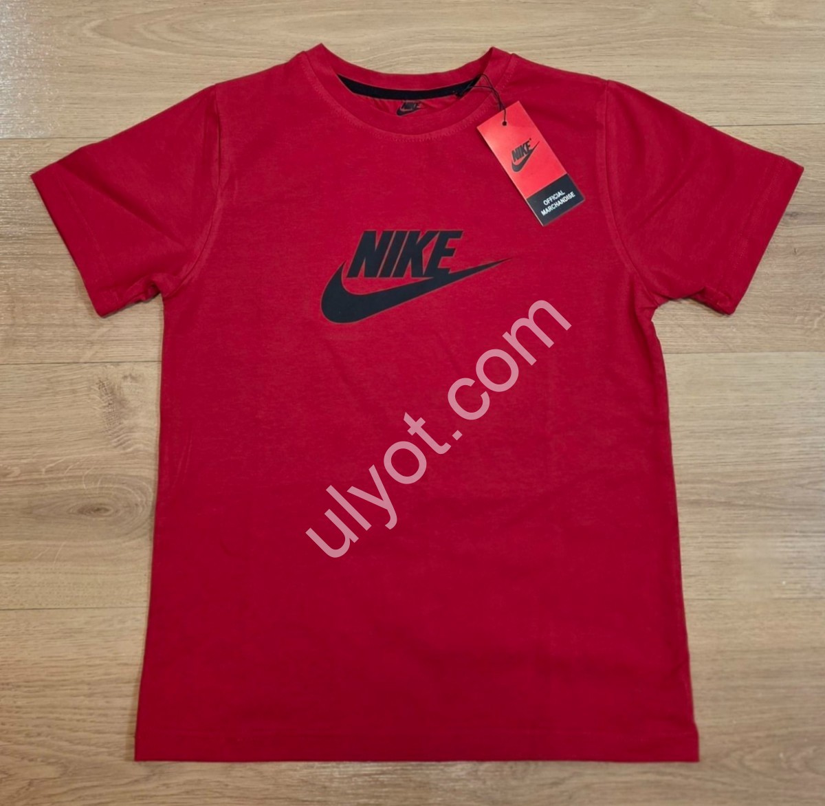 ФУТБОЛКА N02 (11-16 ЛЕТ) КРАСНЫЙ 