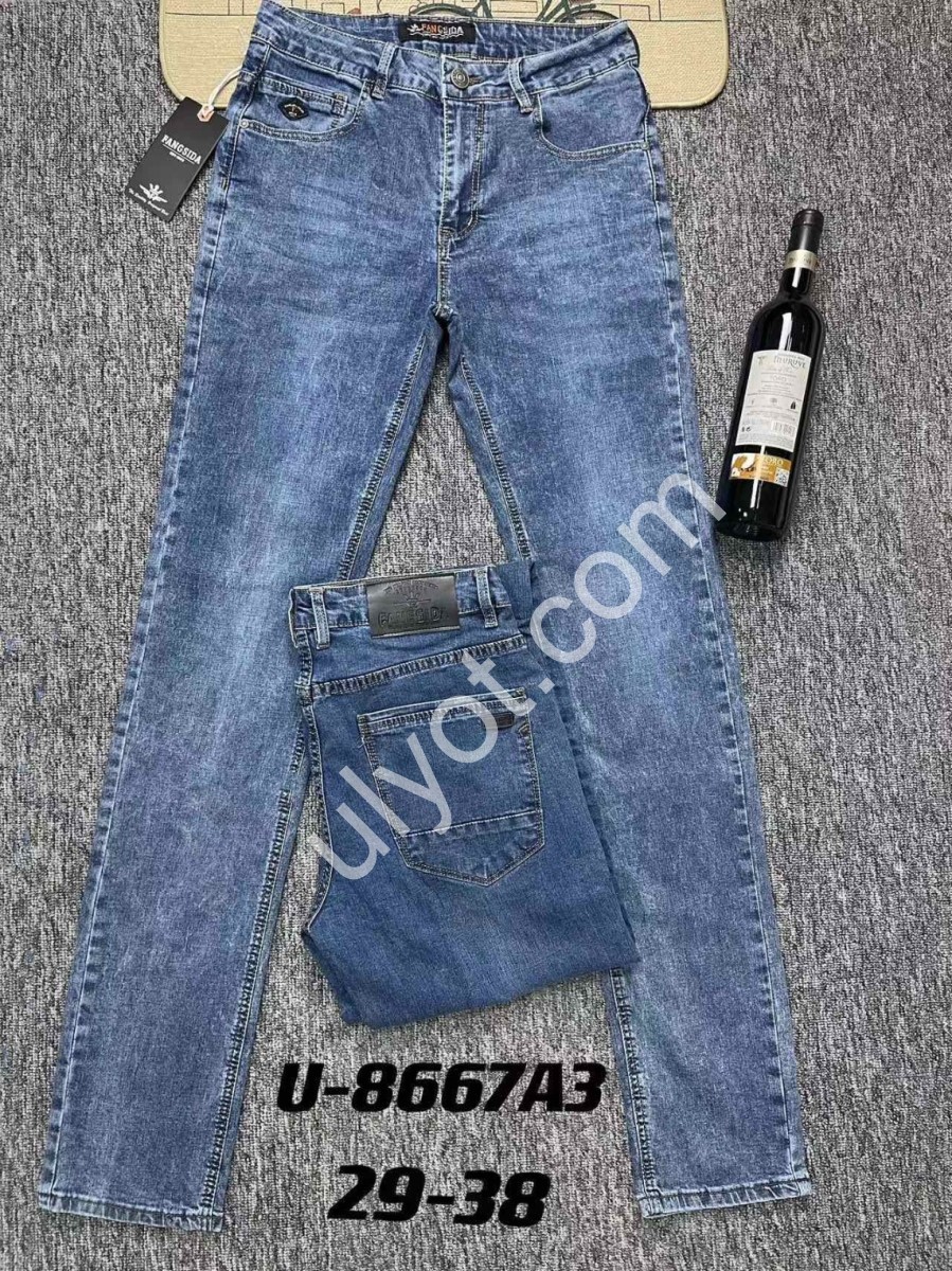 ДЖИНСЫ FANGSIDA (29-38) СИНИЙ 866