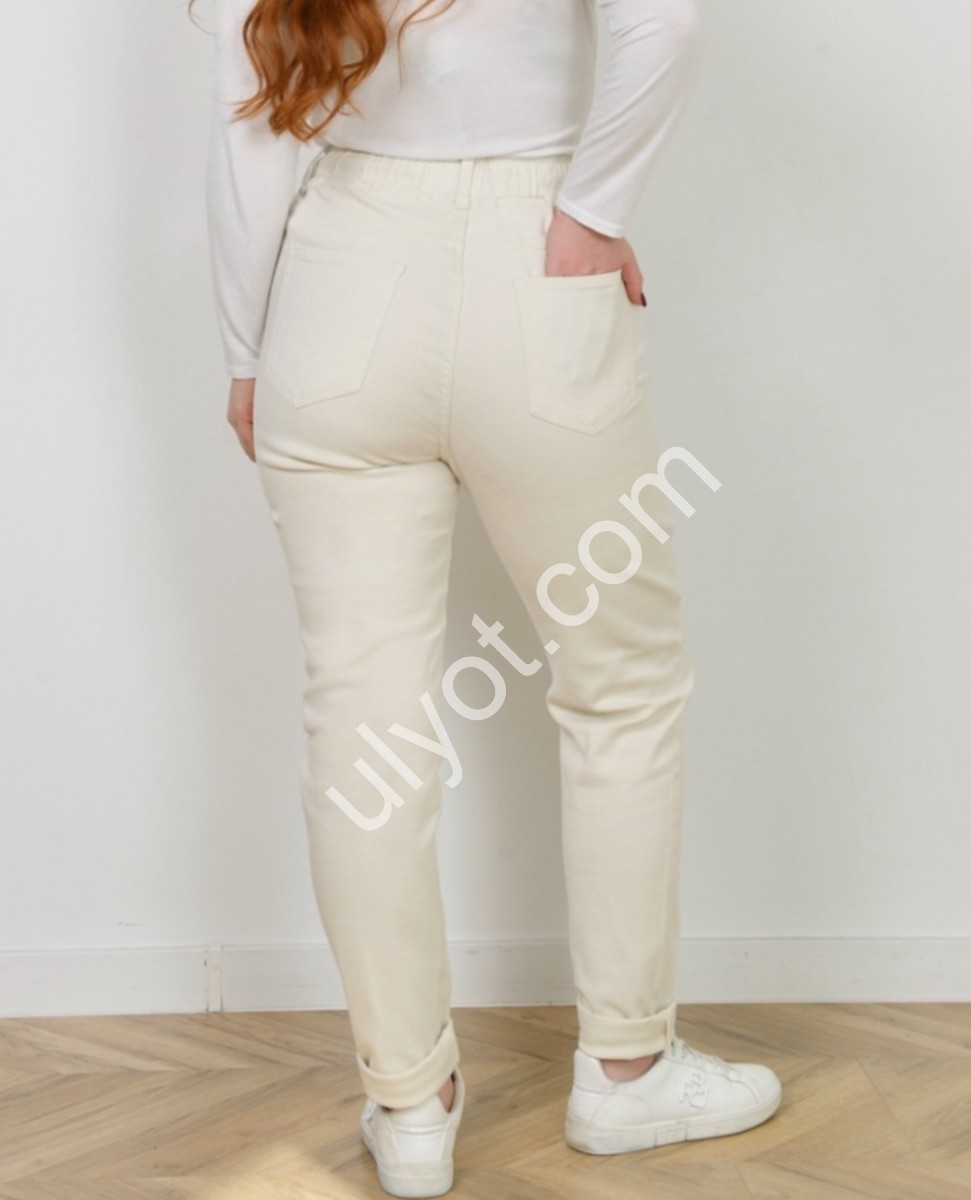 ДЖИНСЫ RTROOSS (31-38) МОЛОЧНЫЙ 6184