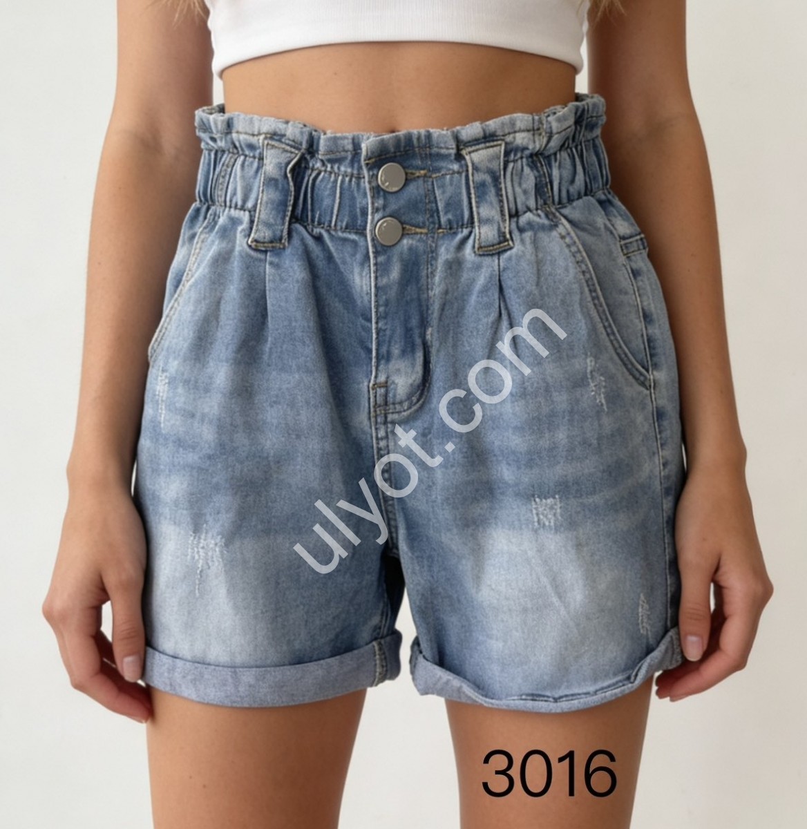 ШОРТЫ (25-30) СИНИЙ 3016