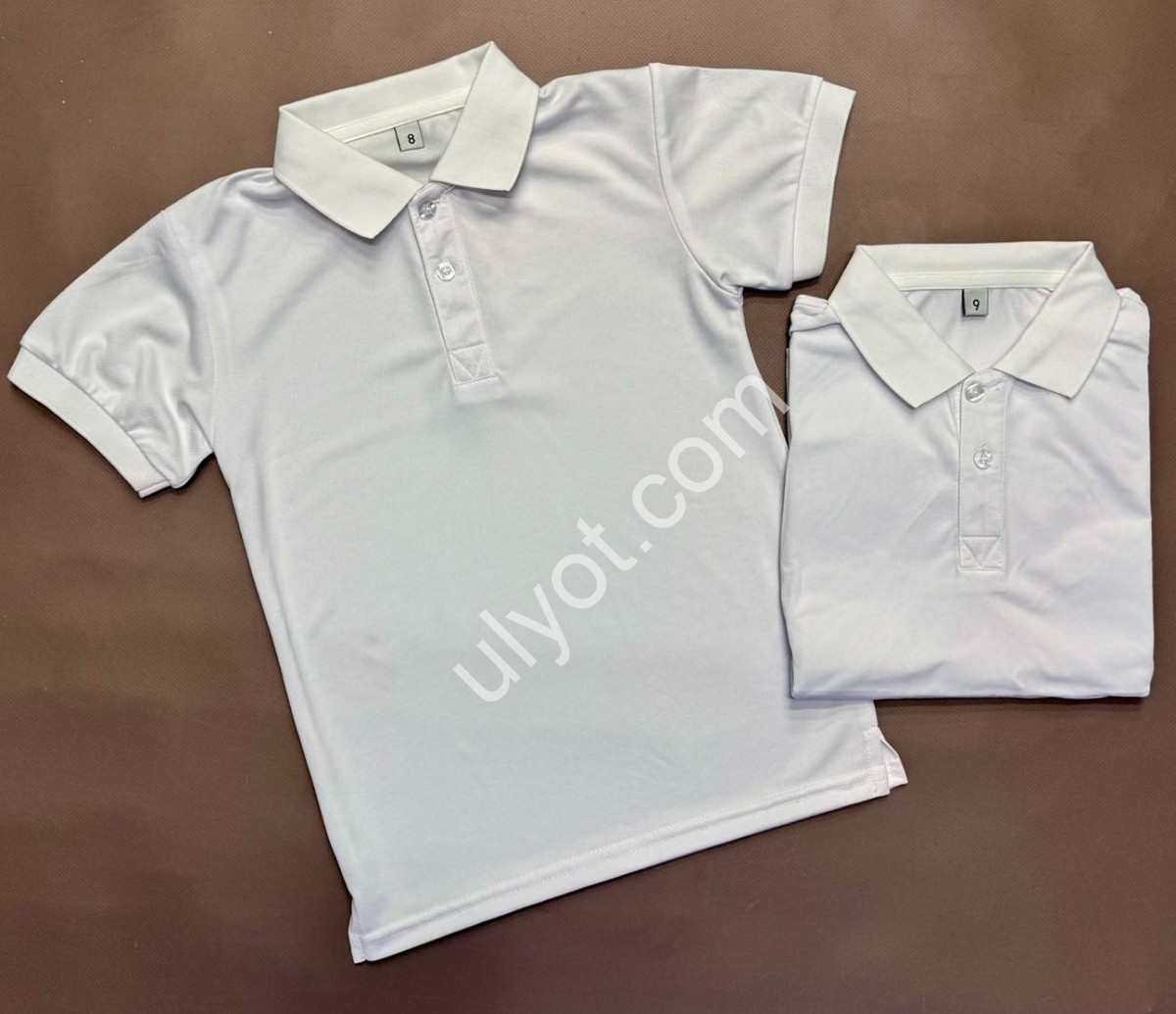 ПОЛО (7-11 ЛЕТ) БЕЛЫЙ 