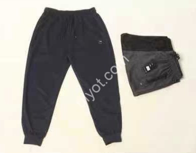 ШТАНЫ (5XL-9XL) МАНЖЕТ Т.СЕРЫЙ 2870