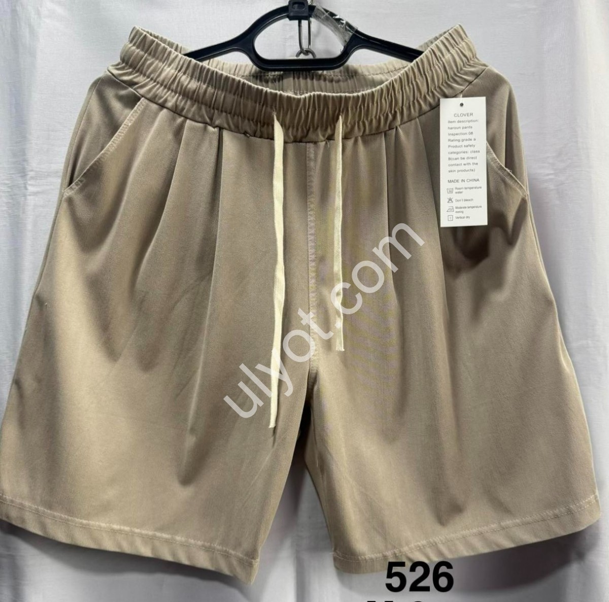 ШОРТИ (M-2XL) БІЖ 526