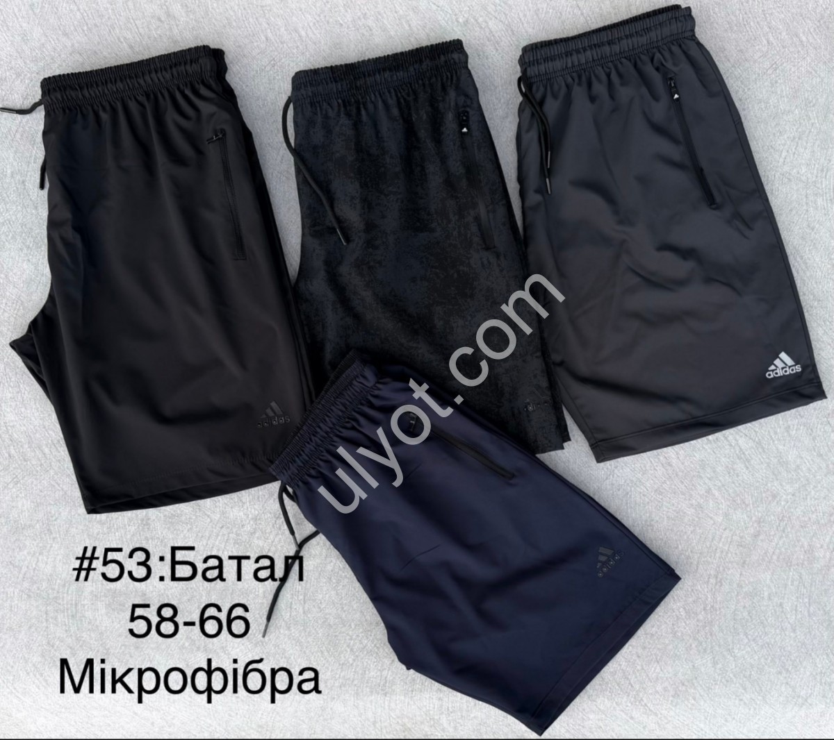 ШОРТЫ A01 (58-66) Т.СИНИЙ LK53