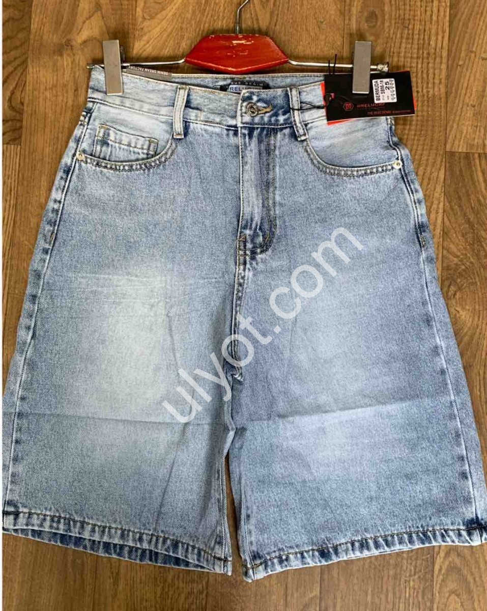 ШОРТЫ RELUCKY (25-30) ГОЛУБОЙ 95-1