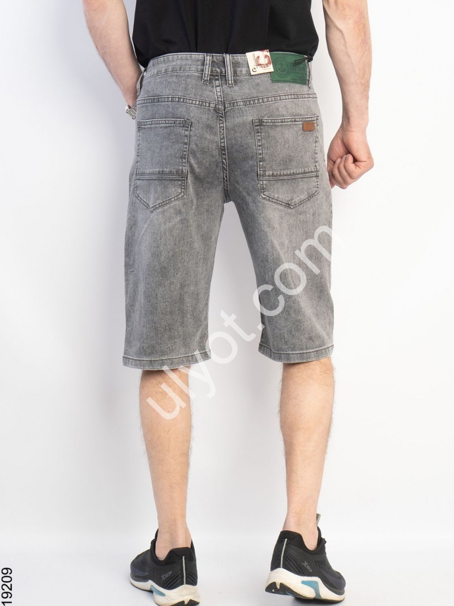 ШОРТЫ CAPTAIN (32-42) СЕРЫЙ 19209