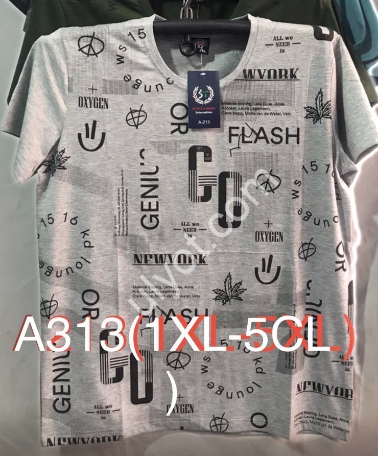 ФУТБОЛКА (XL-5XL) МІКС A313