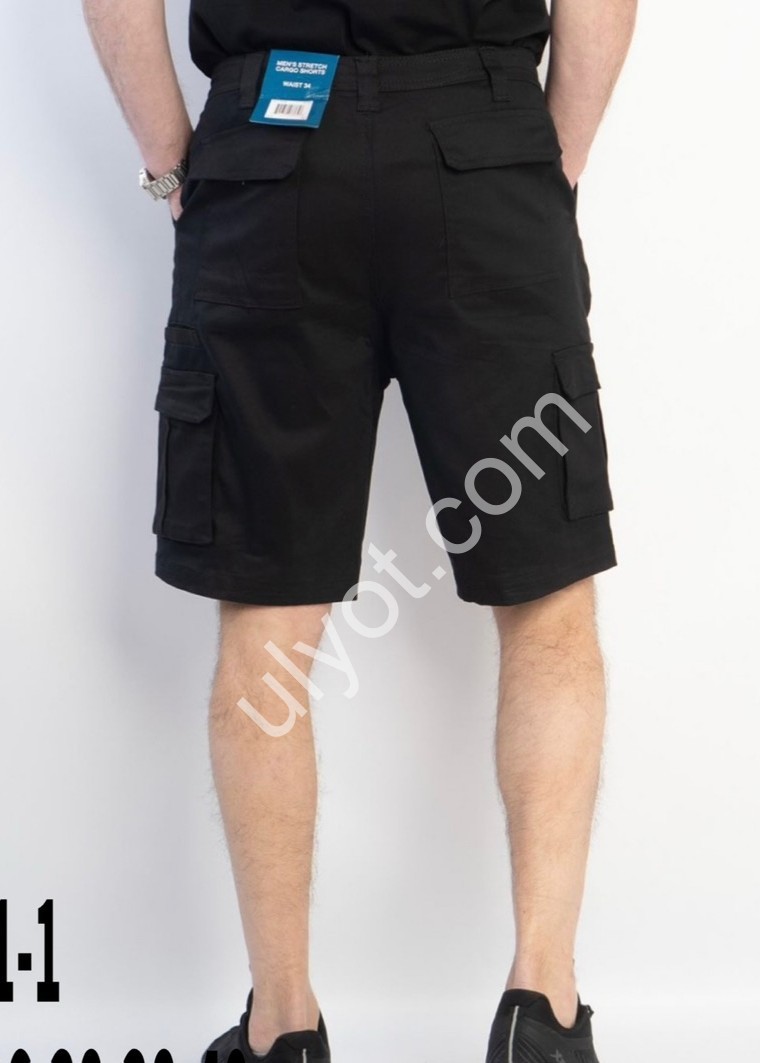 ШОРТИ (32-40) ЧОРНИЙ 16001-1