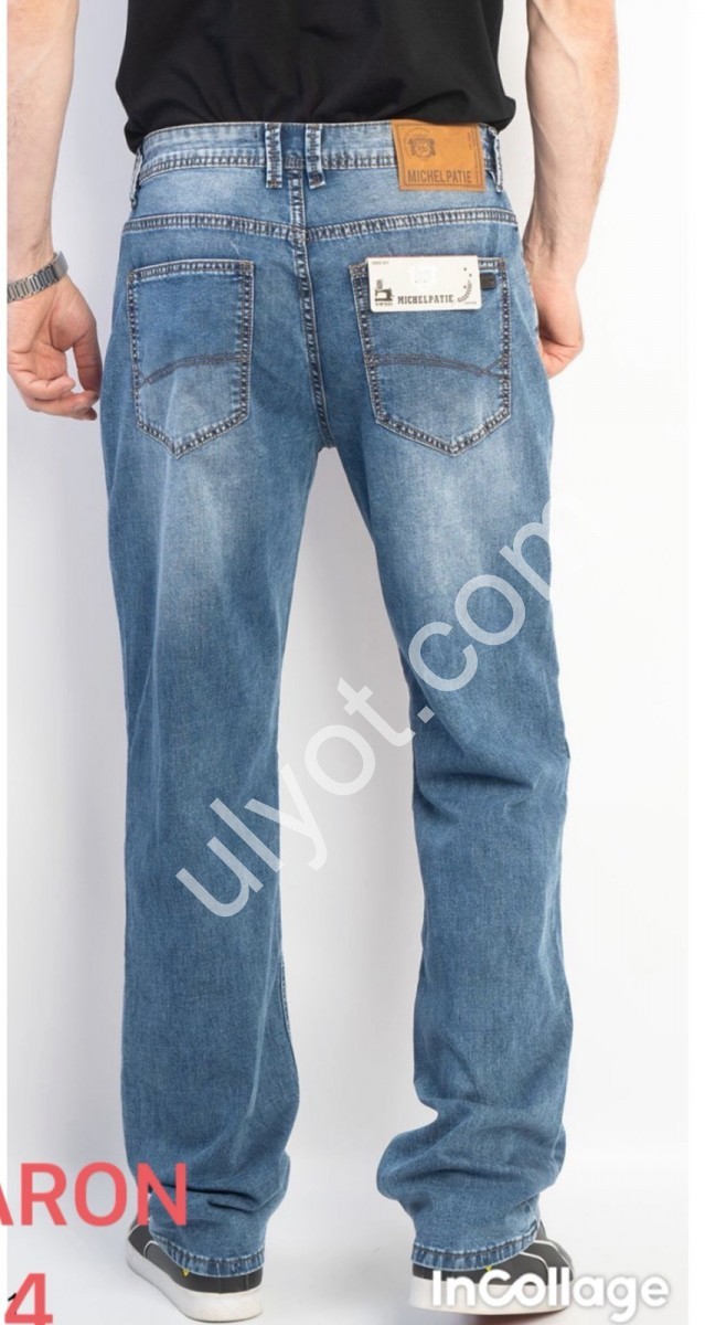 ДЖИНСИ GOD BARON (30-40) СИНІЙ 8334