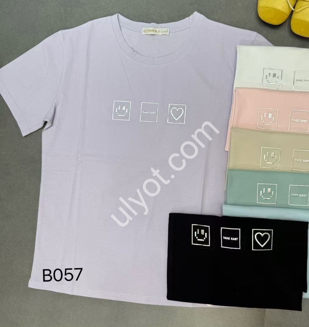 ФУТБОЛКА (ONE SIZE 46-50) МИКС B057