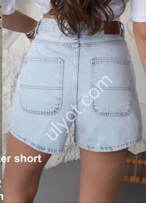 ШОРТЫ ZEO BASIC (34-42) ГОЛУБОЙ 5355