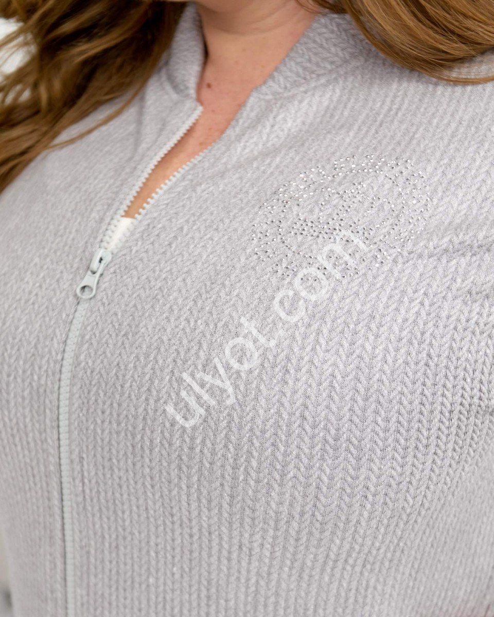 БОМБЕР (48-58) СЕРЫЙ 17190