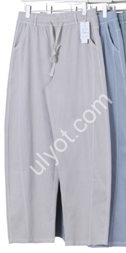 ШТАНИ (3XL-6XL) ПРЯМИЙ МІКС 4068