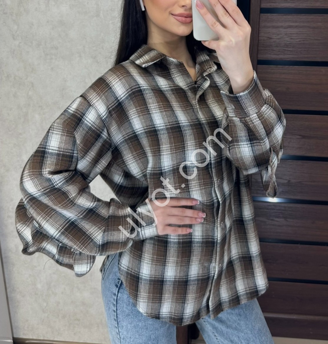 СОРОЧКА (42-52) БІЖ+ШОКОЛАД 9