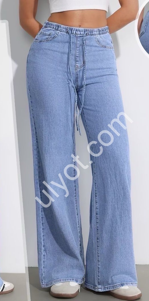ДЖИНСЫ M.SARA (XS-XL) СИНИЙ 3331-5