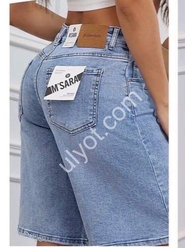 ШОРТЫ M.SARA (L-4XL) СИНИЙ 867-4B