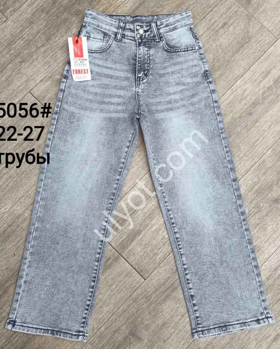 ДЖИНСЫ FOREST (22-27) СВ.СЕРЫЙ 5056