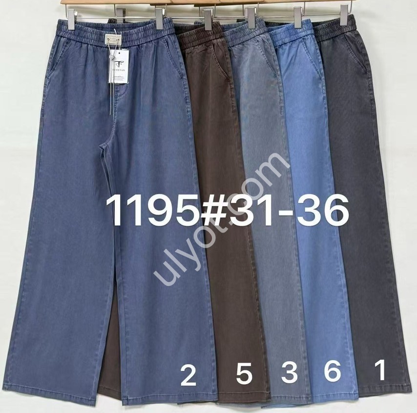 ШТАНЫ (31-36) ШОКОЛАД 1195-5