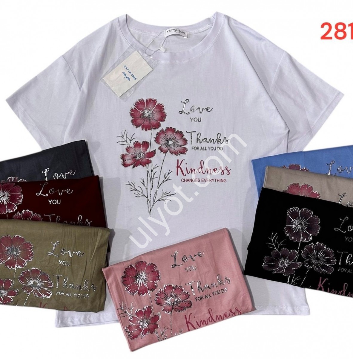 ФУТБОЛКА (ONESIZE 50-54) МИКС 2812