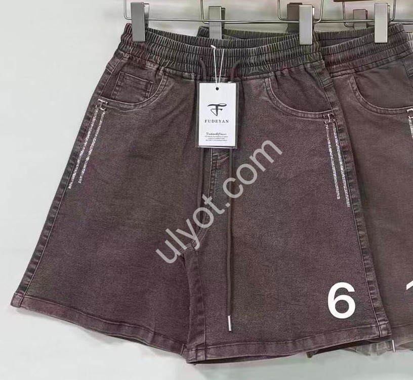 ШОРТЫ (25-30) Т.СЕРЫЙ 1218-8