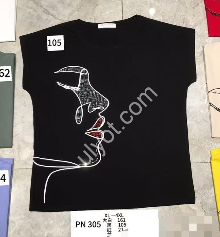 ФУТБОЛКА (ONE SIZE 48-50) МИКС PN305