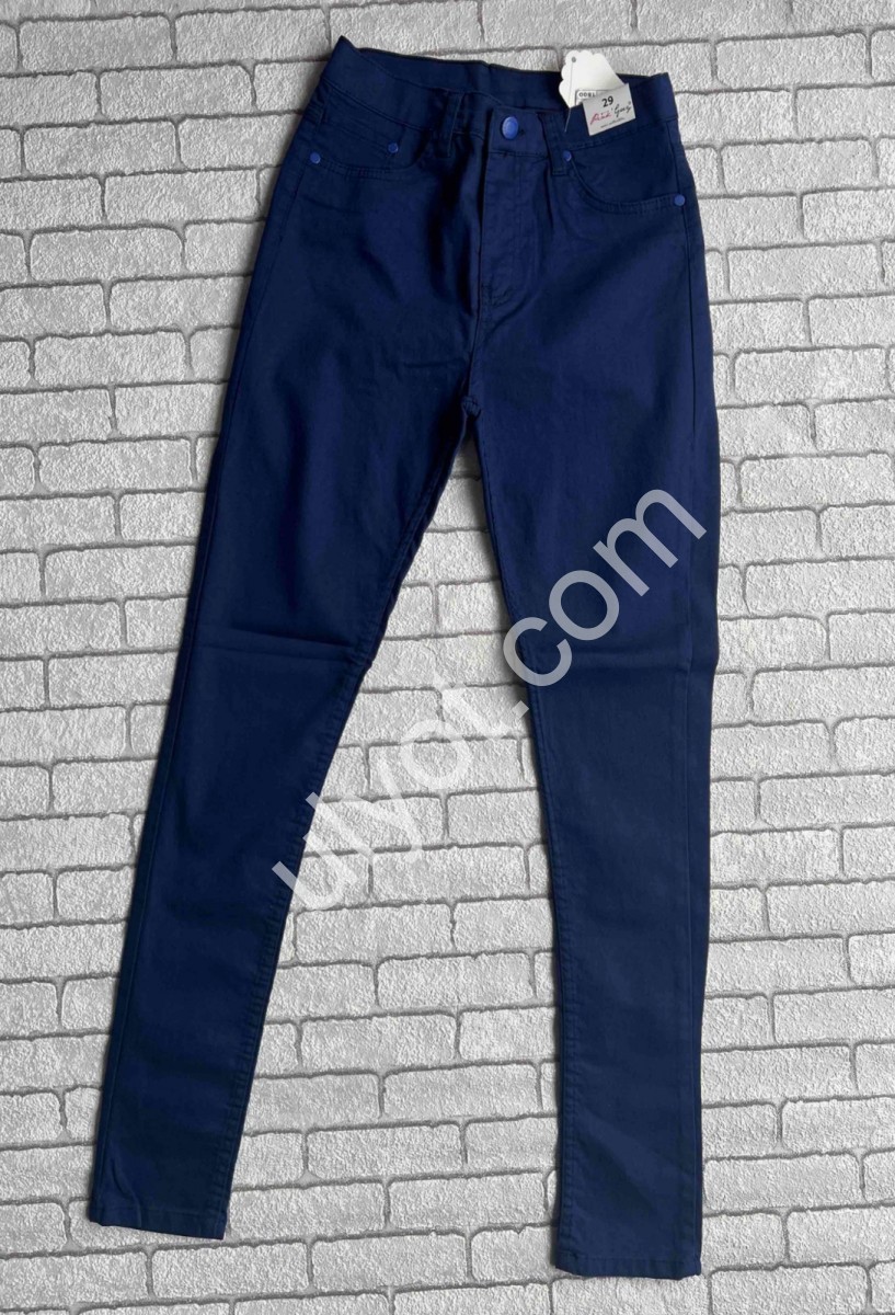 ДЖИНСЫ (S-XL) Т.СИНИЙ 