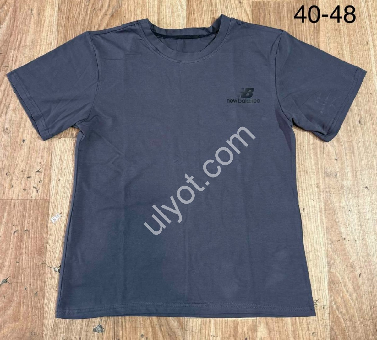 ФУТБОЛКА NB02 (40-48) СЕРЫЙ 013