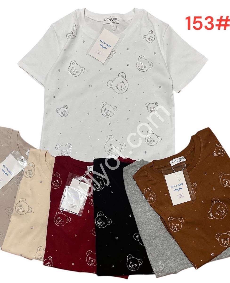 ФУТБОЛКА (ONESIZE 42-48) МИКС 153