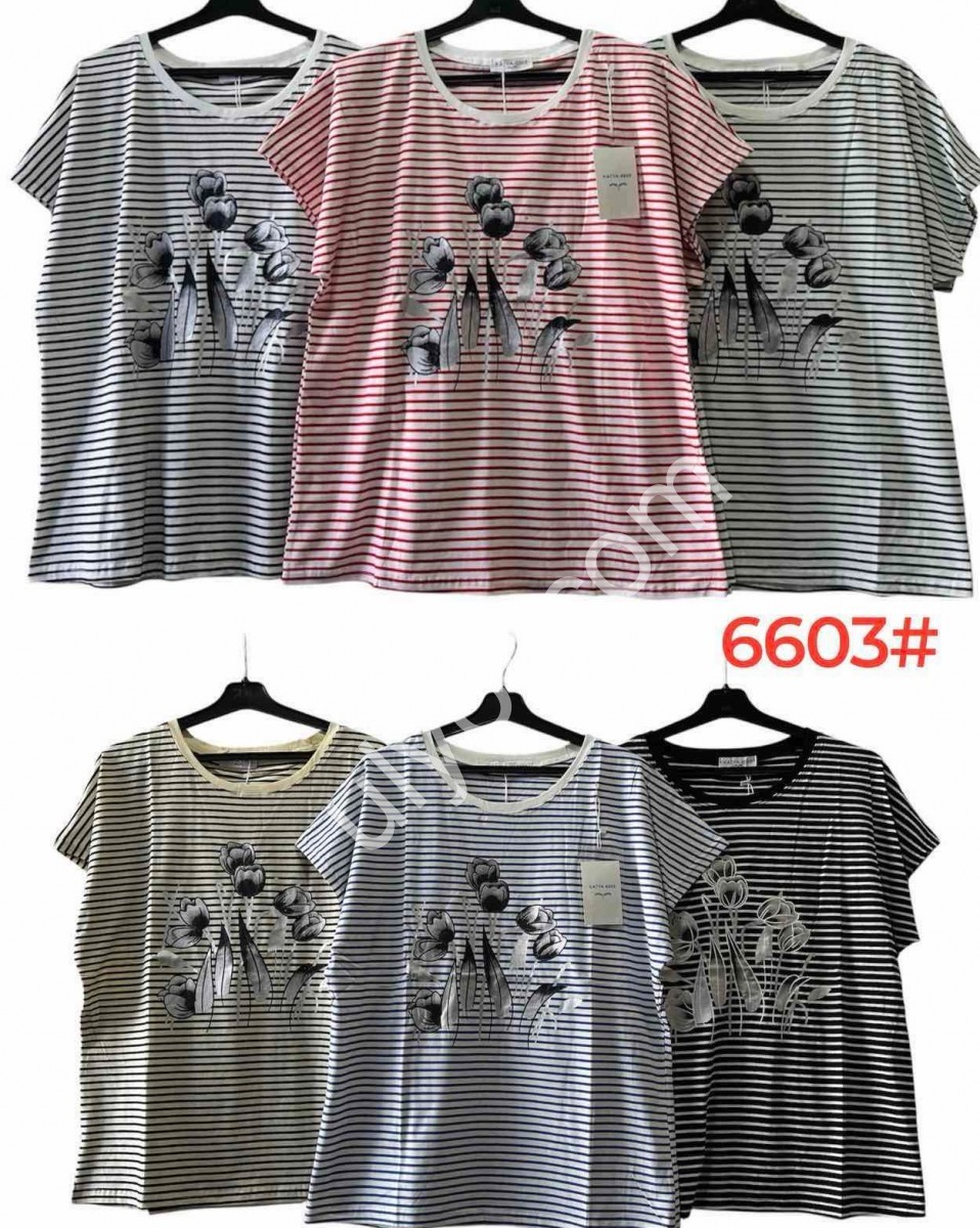 ФУТБОЛКА (ONESIZE 50-56) МІКС 6603