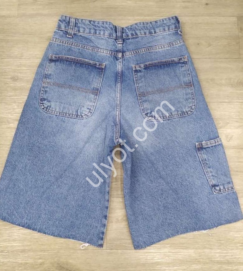ШОРТЫ TOP SHOP (25-32) СИНИЙ 4810